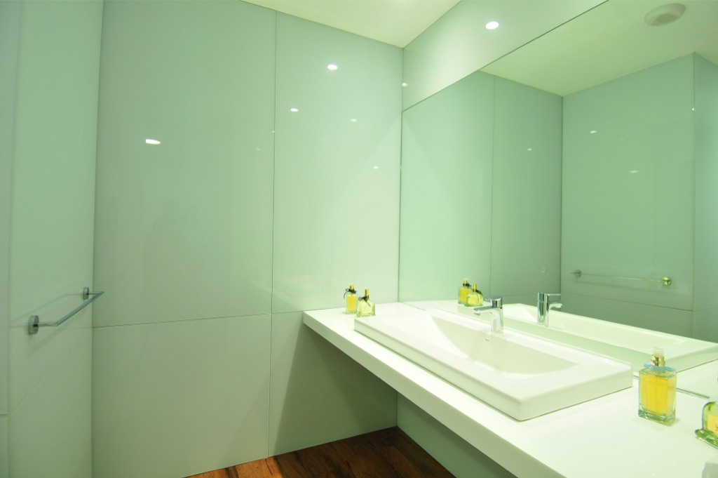 1 Revestimientos Glass Splash Blanco