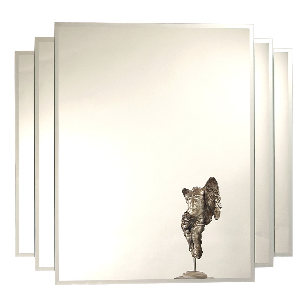  Espejo Con Bisel Opaco